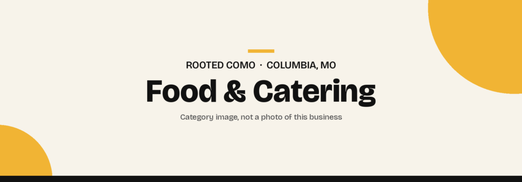Rooted CoMo category image (not a photo of the business)
