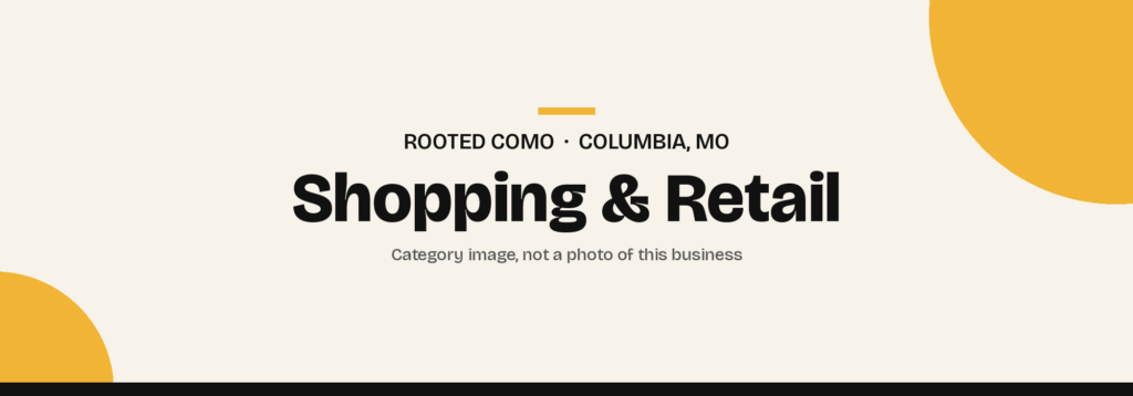 Rooted CoMo category image (not a photo of the business)