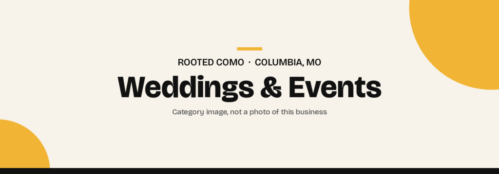 Rooted CoMo category image (not a photo of the business)